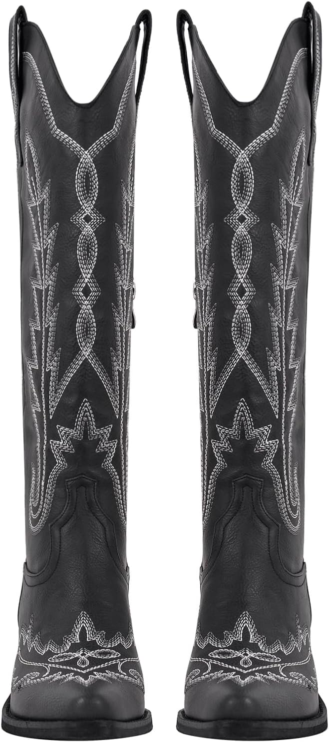 SierraGrace™ Embroidered Cowgirl Boots