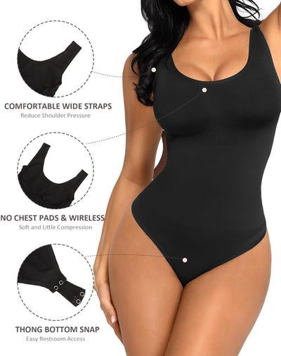 Sculvera™ | Seamless Tummy Control Shaping Bodysuit