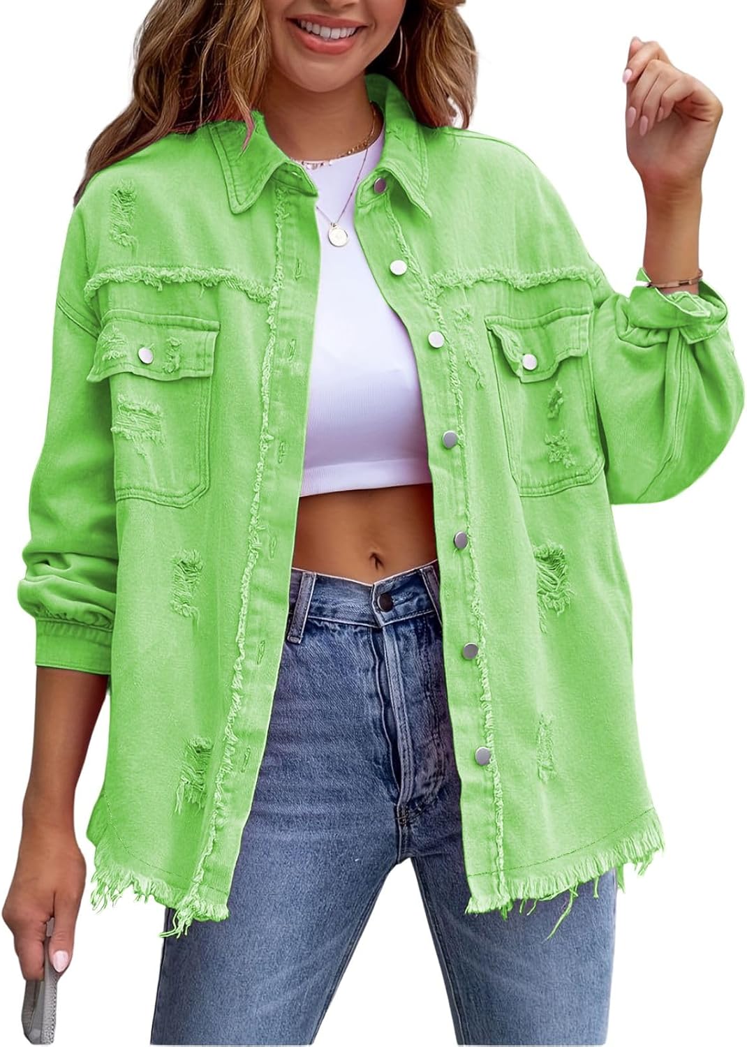 Coastline™ Denim Shacket
