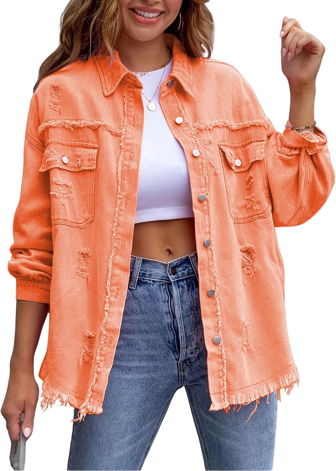 Coastline™ Denim Shacket