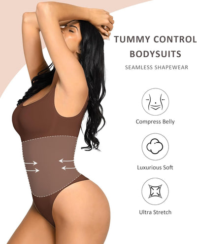 Sculvera™ | Seamless Tummy Control Shaping Bodysuit