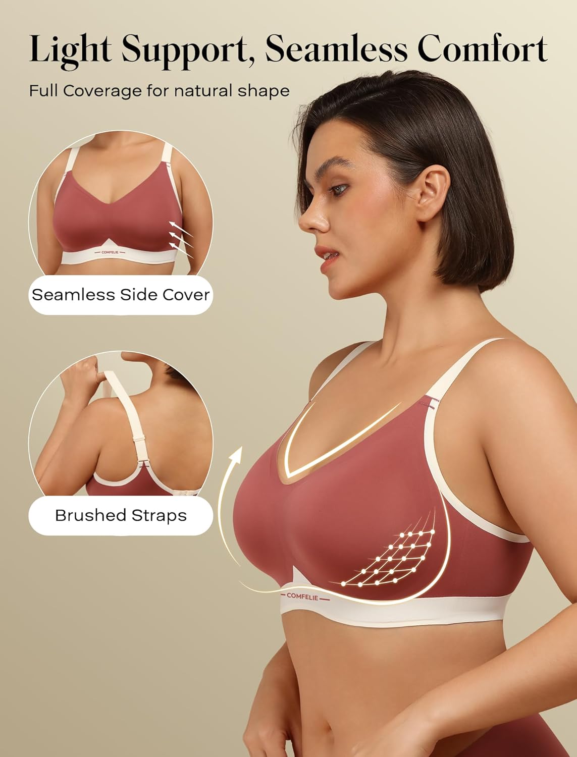 SereniSoft™ Seamless Comfort Bralette