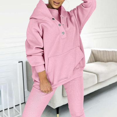 Calmlily™ | 3-Piece Oversized Hoodie & Sweat Set