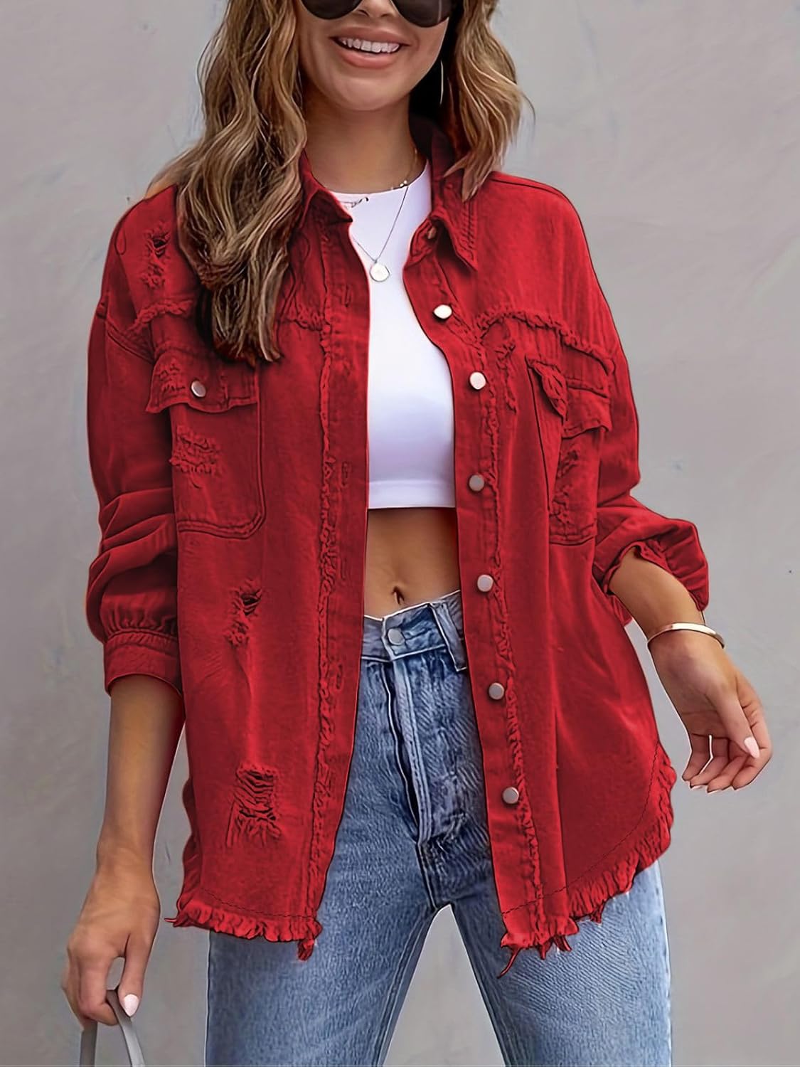 Coastline™ Denim Shacket