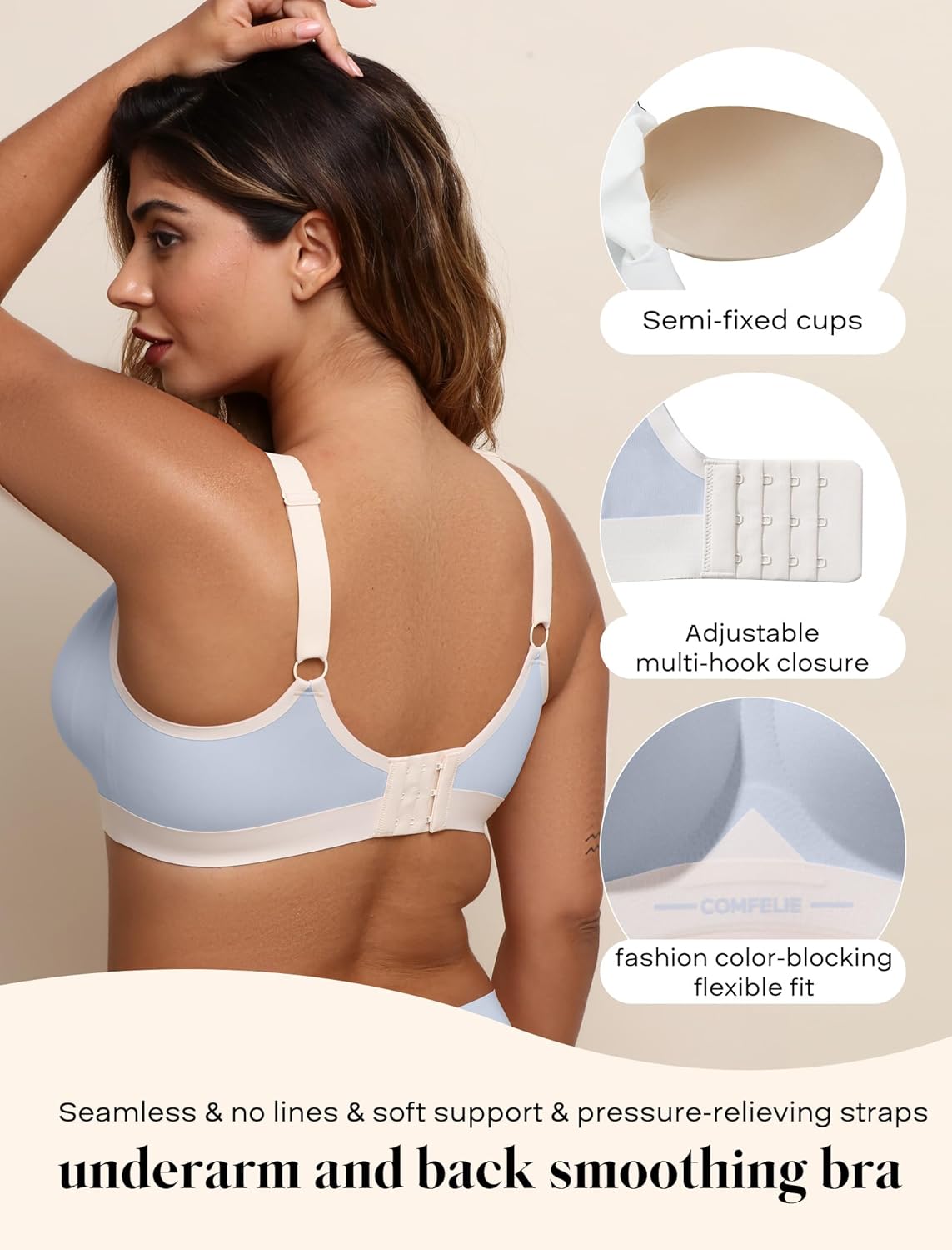 SereniSoft™ Seamless Comfort Bralette