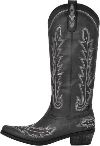 SierraGrace™ Embroidered Cowgirl Boots