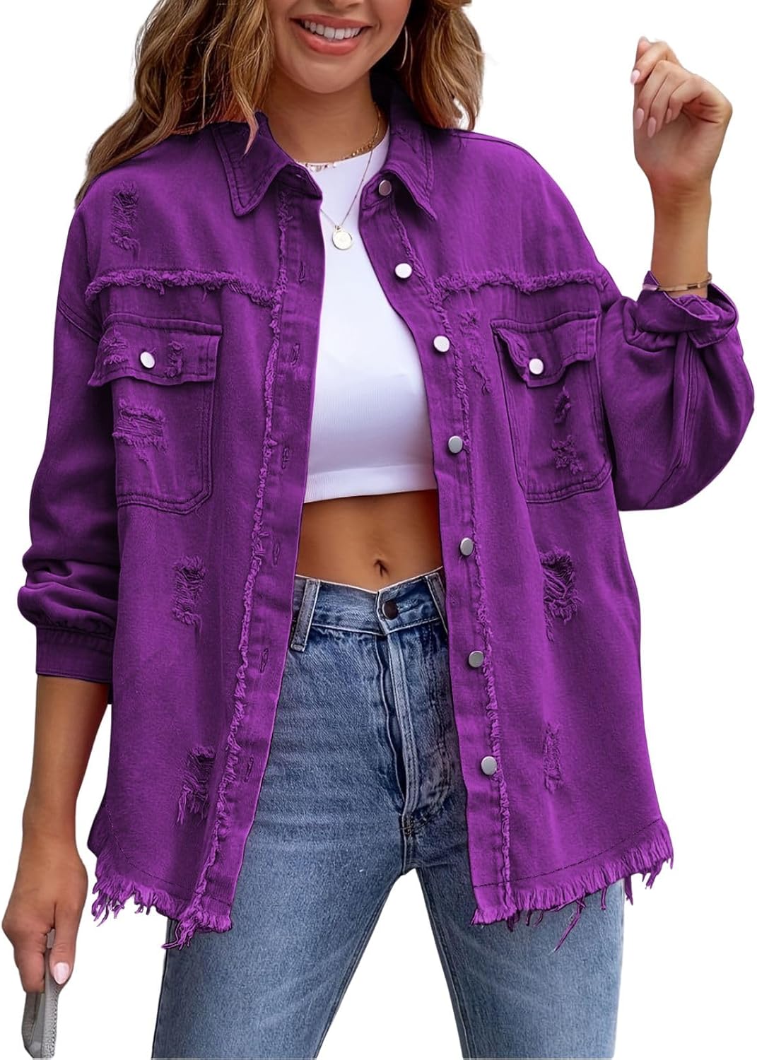 Coastline™ Denim Shacket