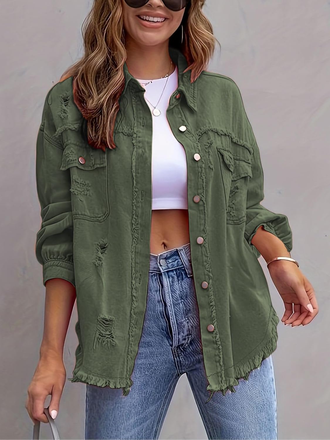 Coastline™ Denim Shacket