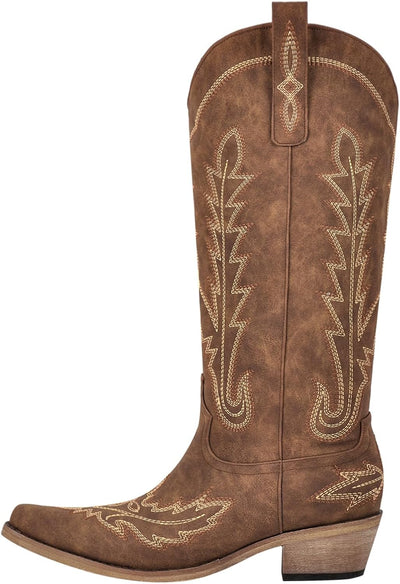 SierraGrace™ Embroidered Cowgirl Boots