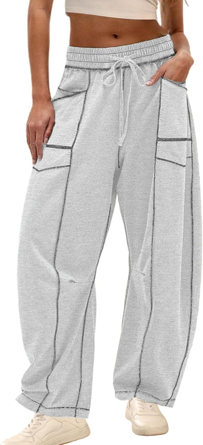 Luxe Wide‑Leg Joggers