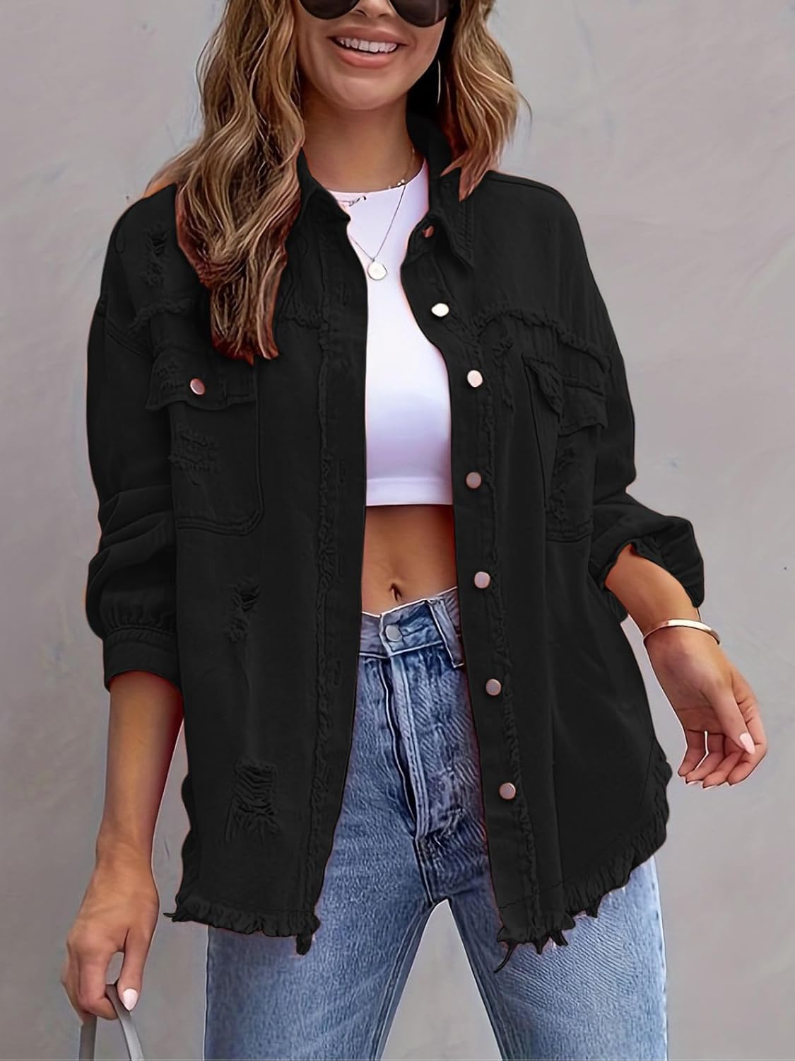 Coastline™ Denim Shacket
