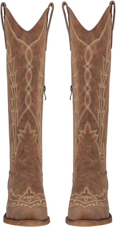 SierraGrace™ Embroidered Cowgirl Boots