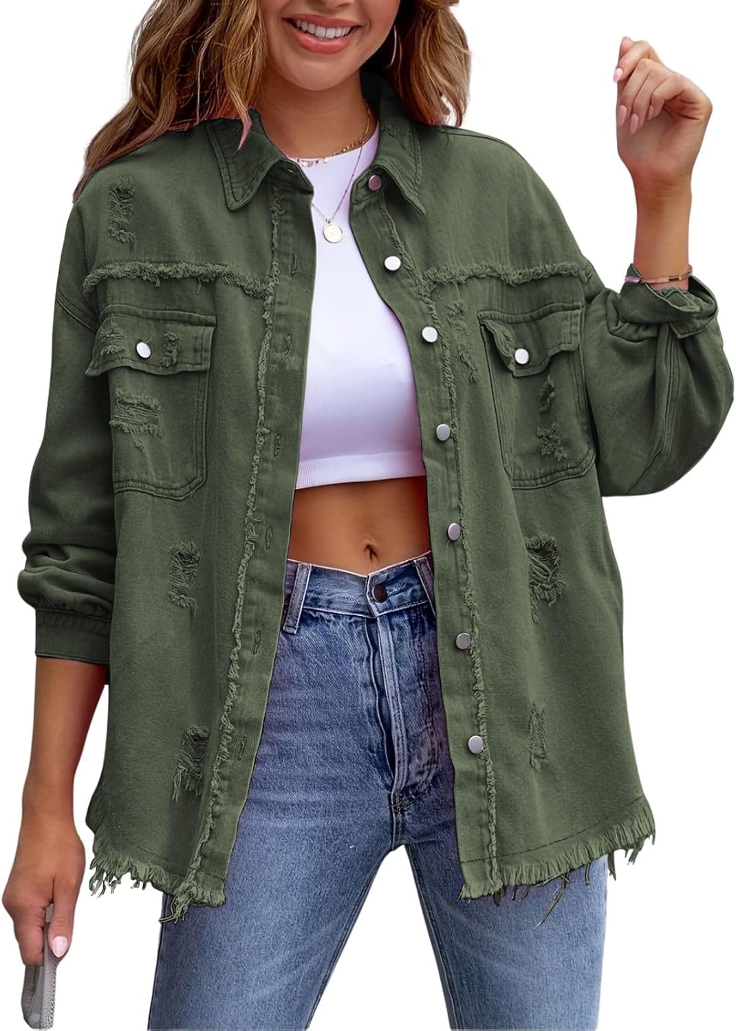 Coastline™ Denim Shacket