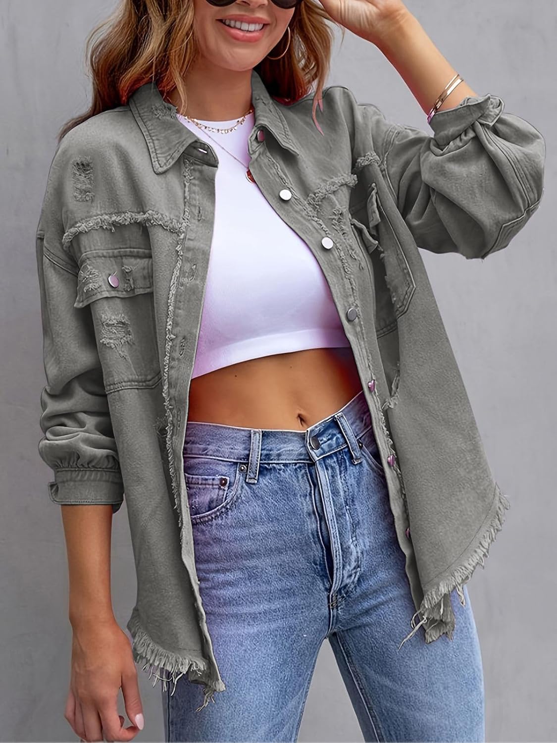 Coastline™ Denim Shacket