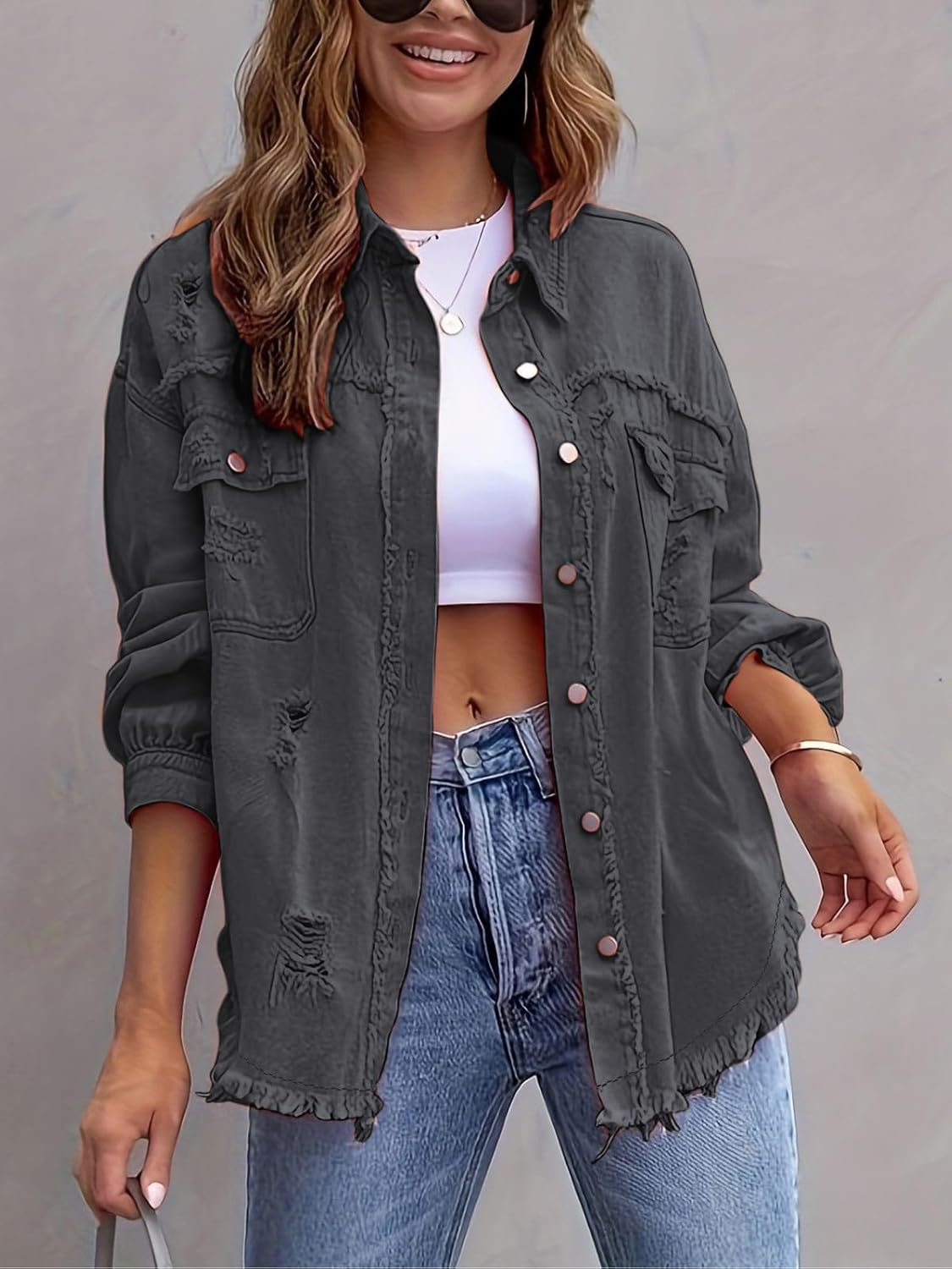 Coastline™ Denim Shacket