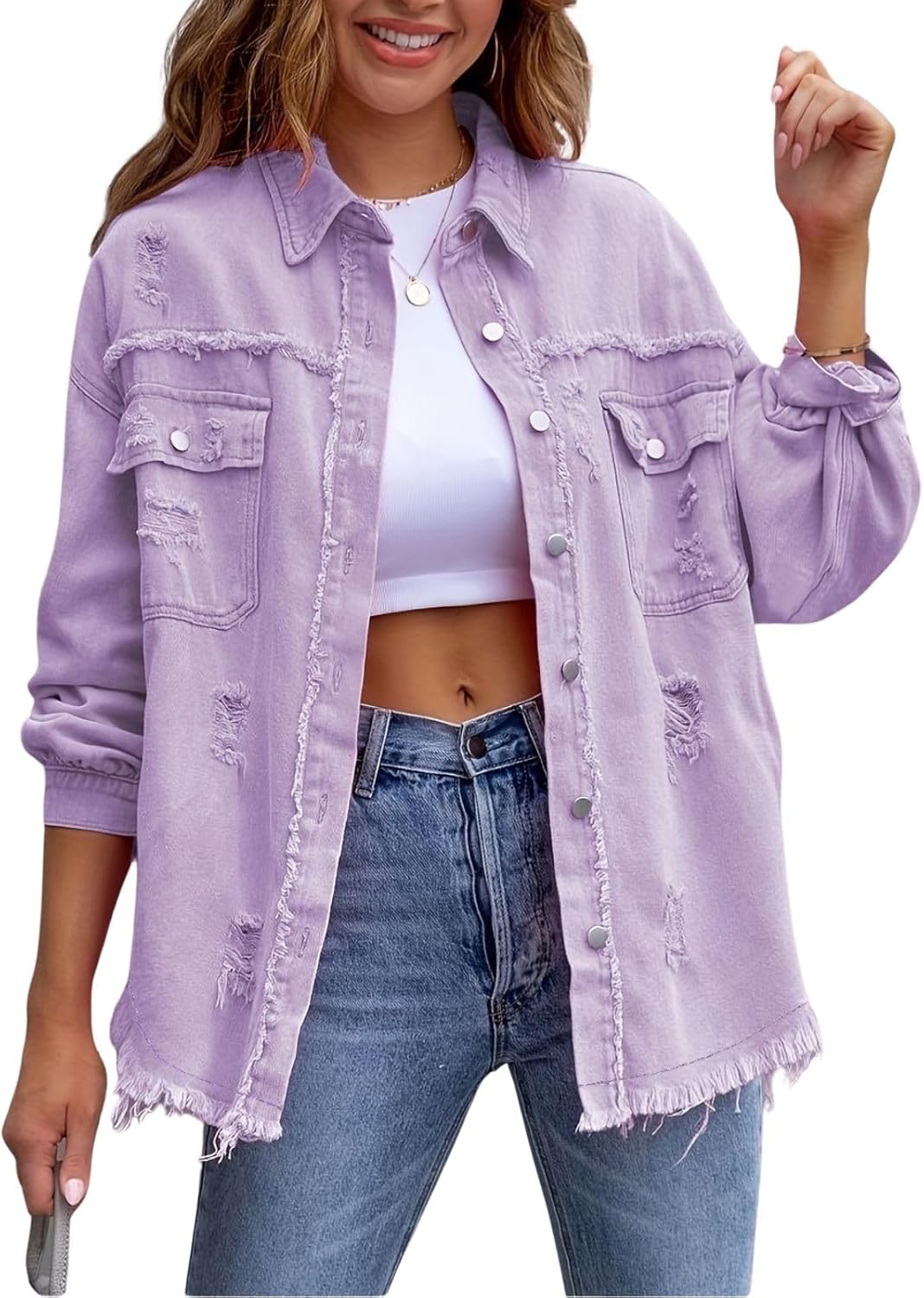 Coastline™ Denim Shacket