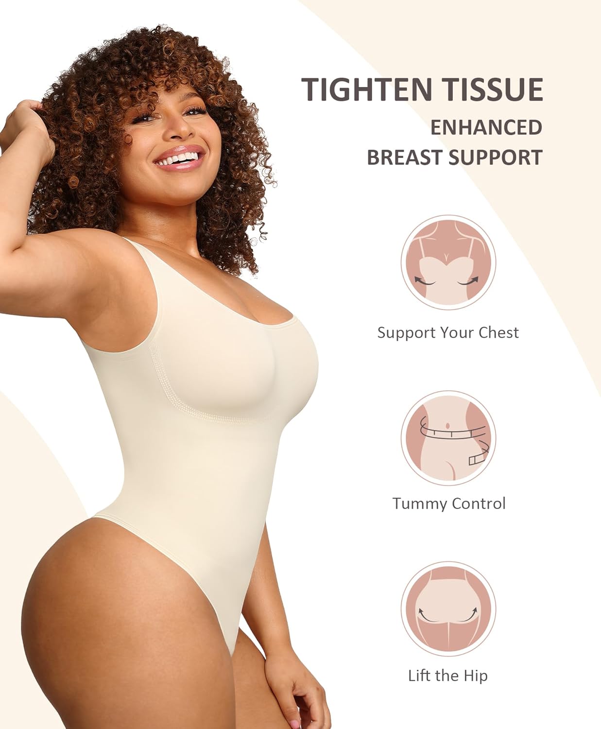 Sculvera™ | Seamless Tummy Control Shaping Bodysuit