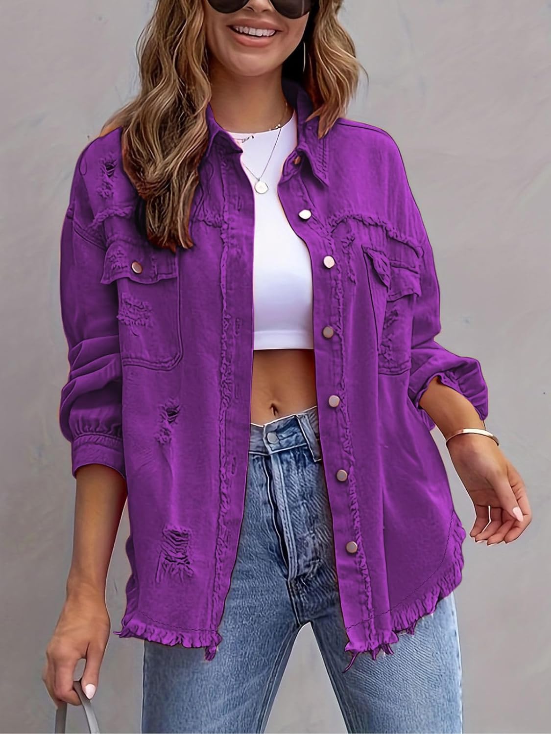 Coastline™ Denim Shacket