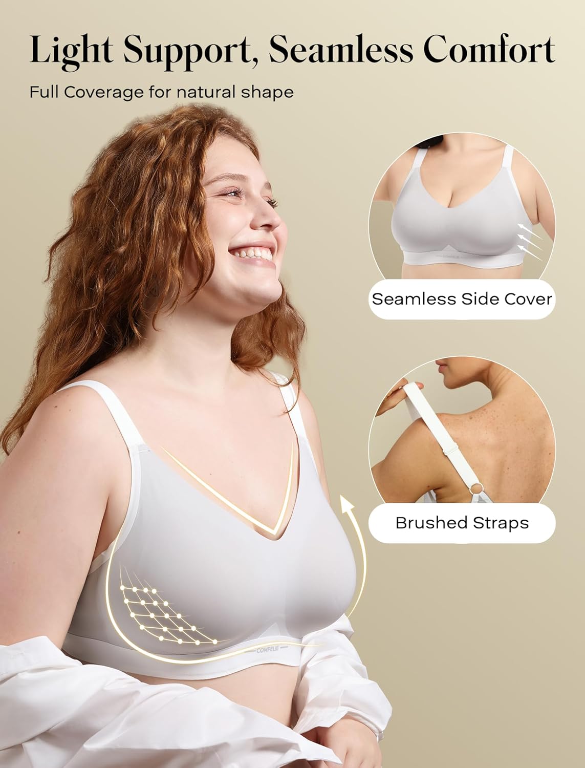 SereniSoft™ Seamless Comfort Bralette