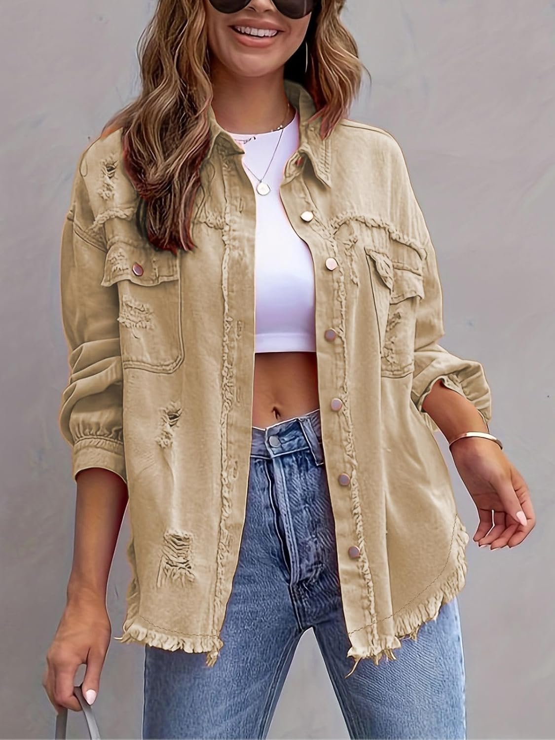 Coastline™ Denim Shacket