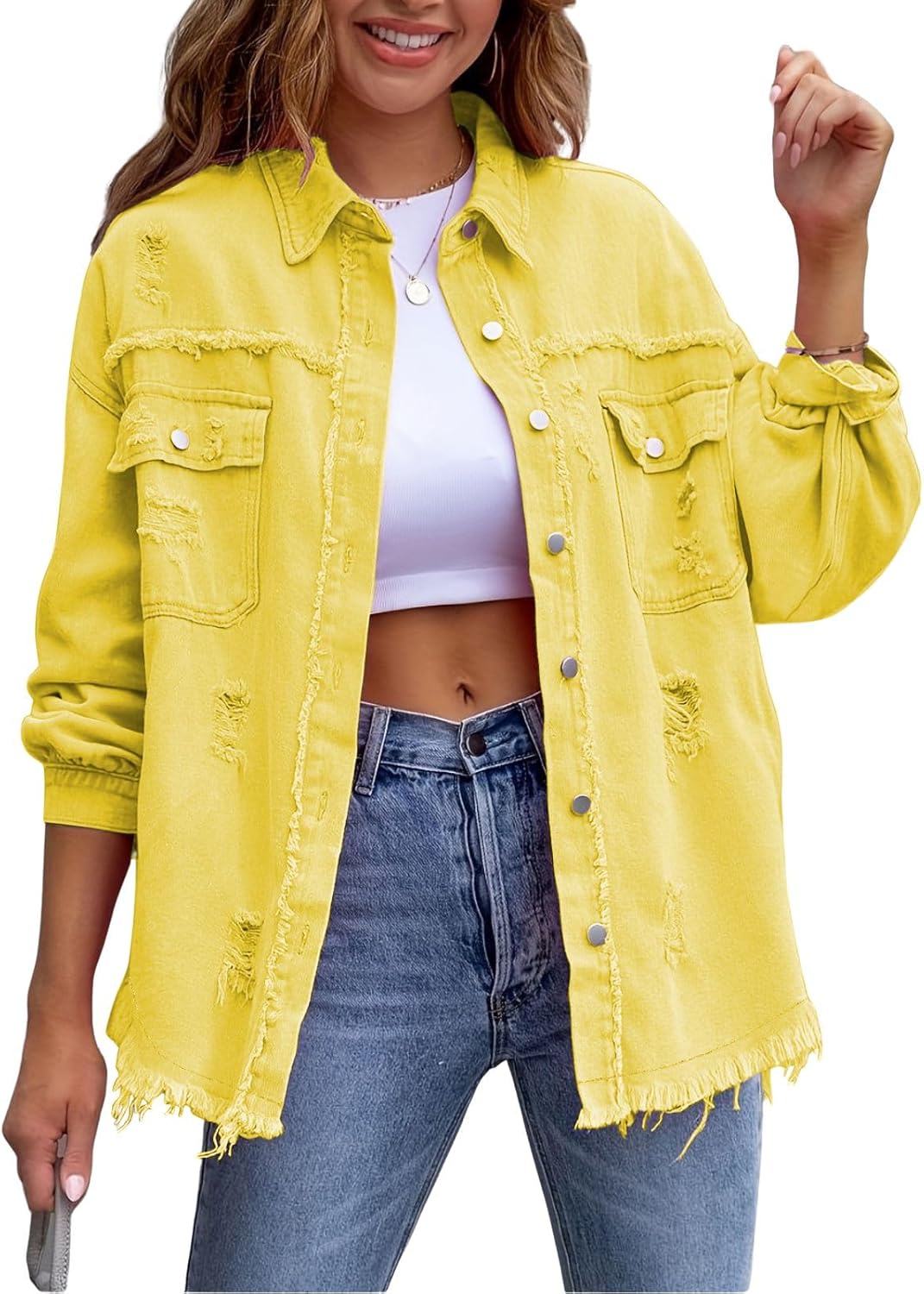 Coastline™ Denim Shacket