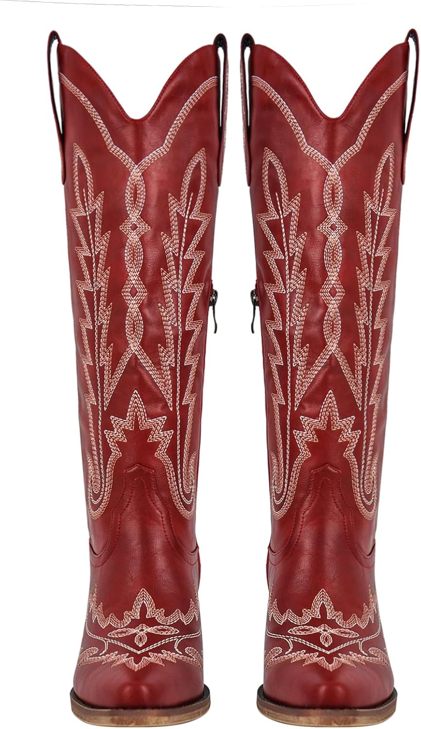 SierraGrace™ Embroidered Cowgirl Boots