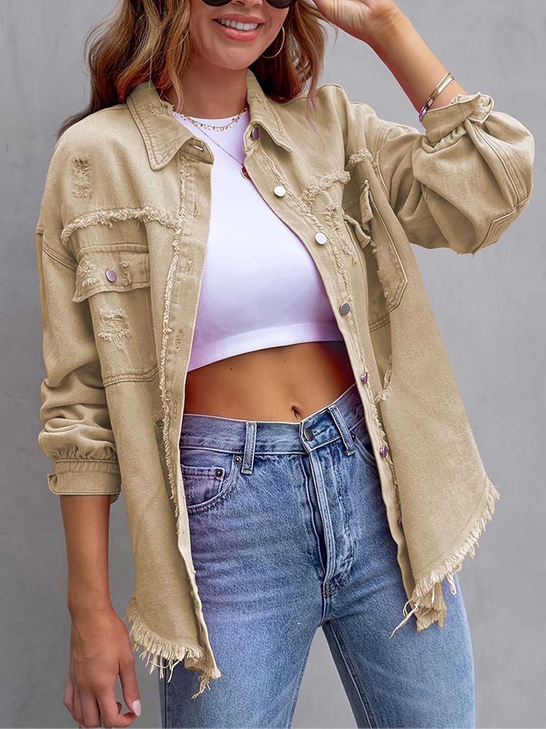 Coastline™ Denim Shacket