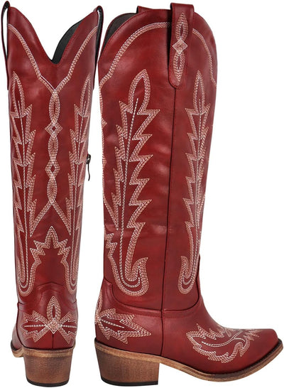 SierraGrace™ Embroidered Cowgirl Boots