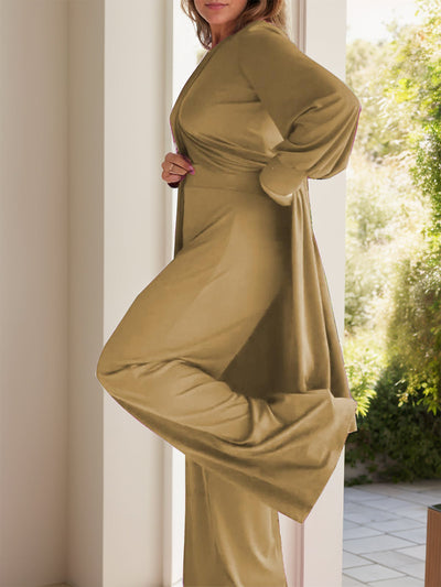 Lunara – Slit Neck Lounge Set