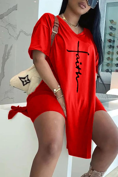 Liora™ Printed 2-Piece Skirt & Pants Set