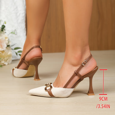 Aureline – Pointed Mule Heels