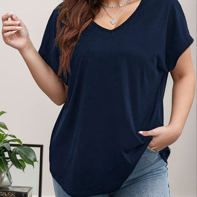 CurveEase™ V-Neck Tee