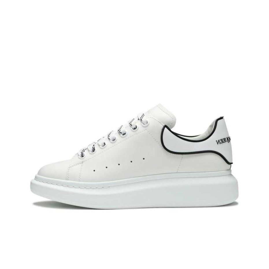 Alexander McQueen™ | Oversized White Sneakers with Black Trim
