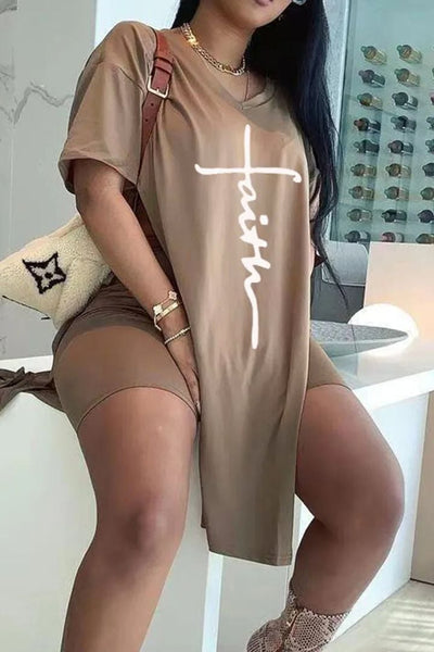 Liora™ Printed 2-Piece Skirt & Pants Set