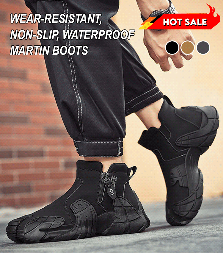 Valkor™ | Durable Waterproof Anti-Slip Martin Boots