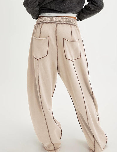 Luxe Wide‑Leg Joggers