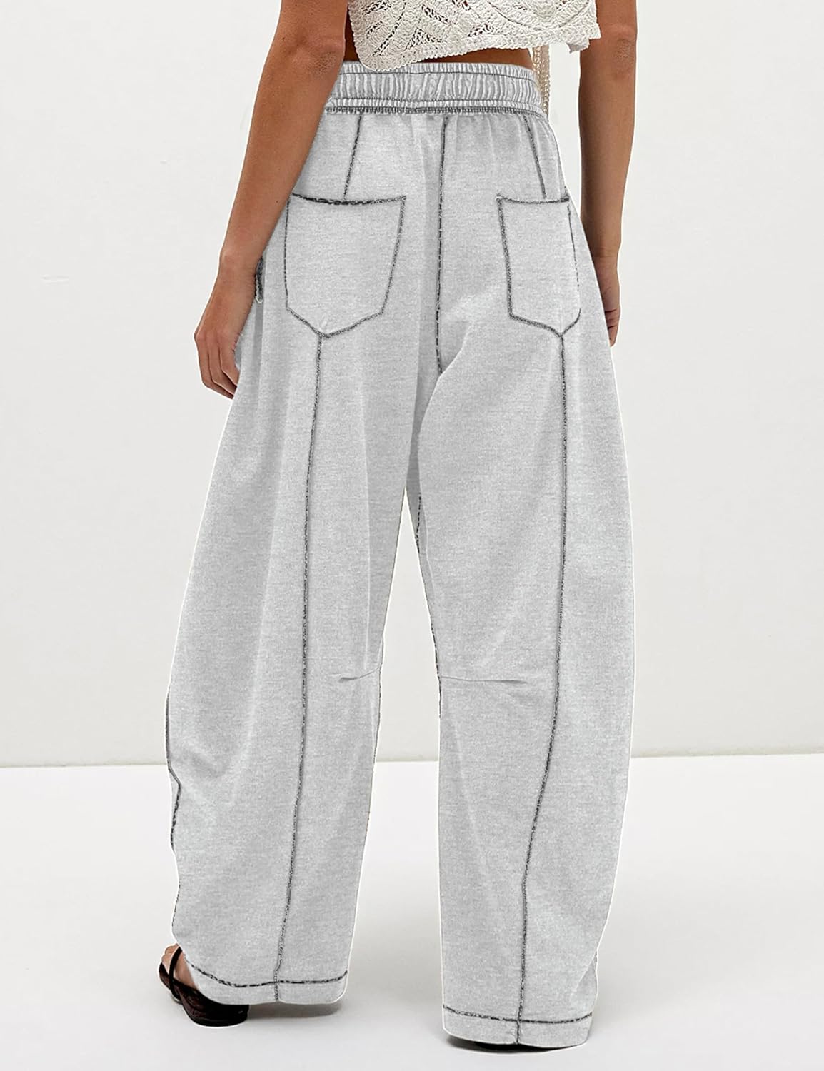 Luxe Wide‑Leg Joggers
