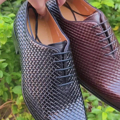 Zavrel – Croc Print Oxfords