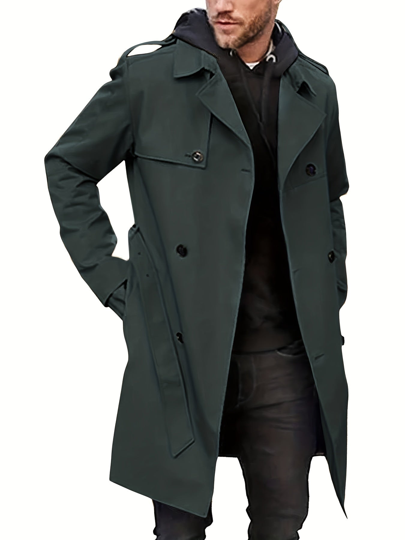 Dorian – Double-Breasted Trench Coat