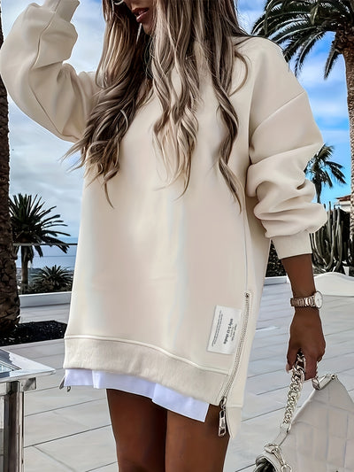 Selvianne – Side Slit Sweatshirt