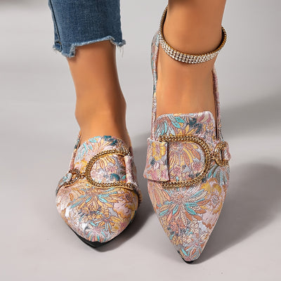 Florenne – Embroidered Flats
