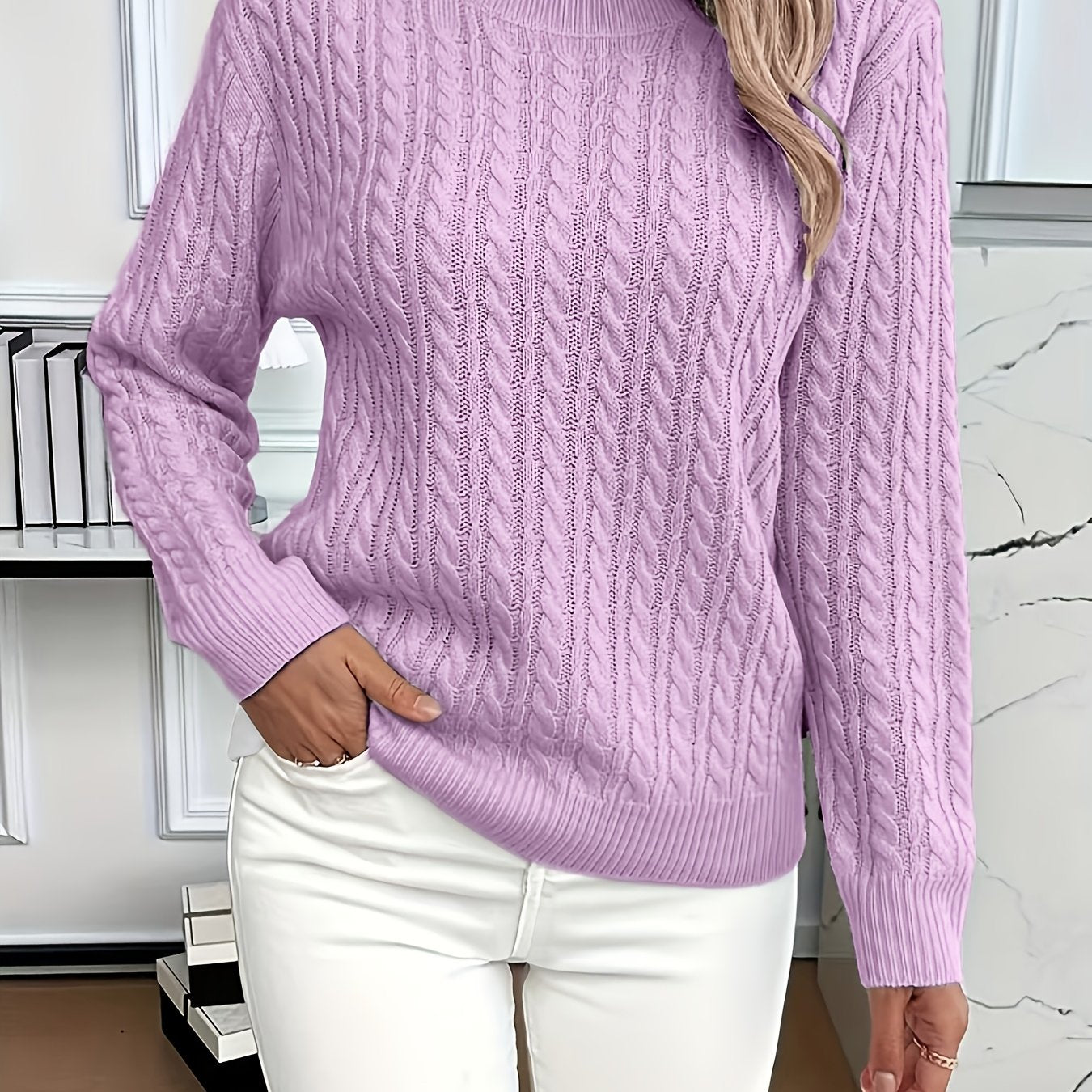 Casual Loose-Fit Sweater