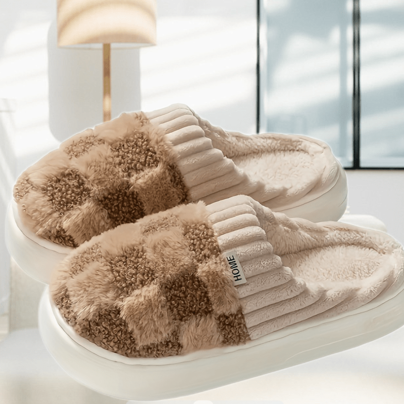 PlushEase™ Cozy Slip-On Slippers