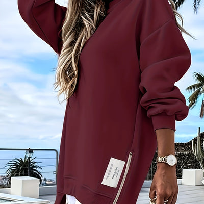 Selvianne – Side Slit Sweatshirt