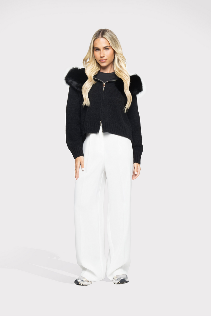 CozyGlen™ Textured Knit Cardigan