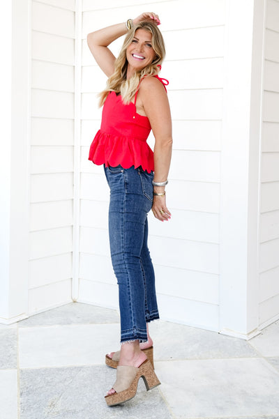 VintageWave™ High‑Rise Kick Flare Jeans