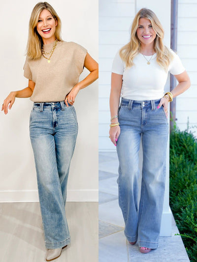 Lioren – Wide-Leg Jeans