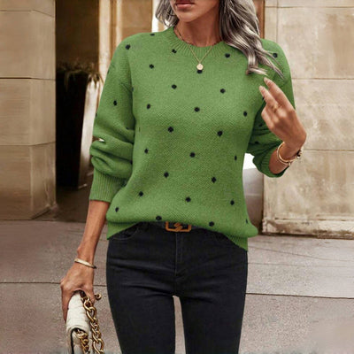 Dalira™ Polka Dot Sweater