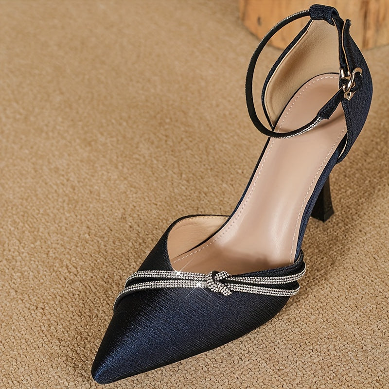 Cyrilla – Rhinestone Stiletto Heels