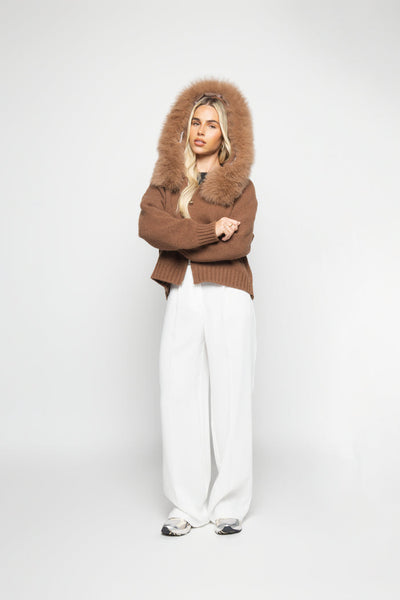 CozyGlen™ Textured Knit Cardigan